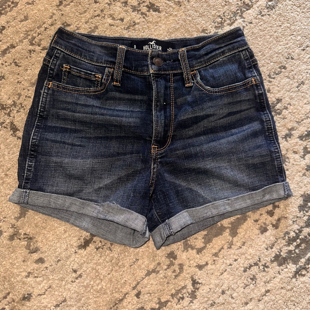 Hollister Blue Jean Shorts